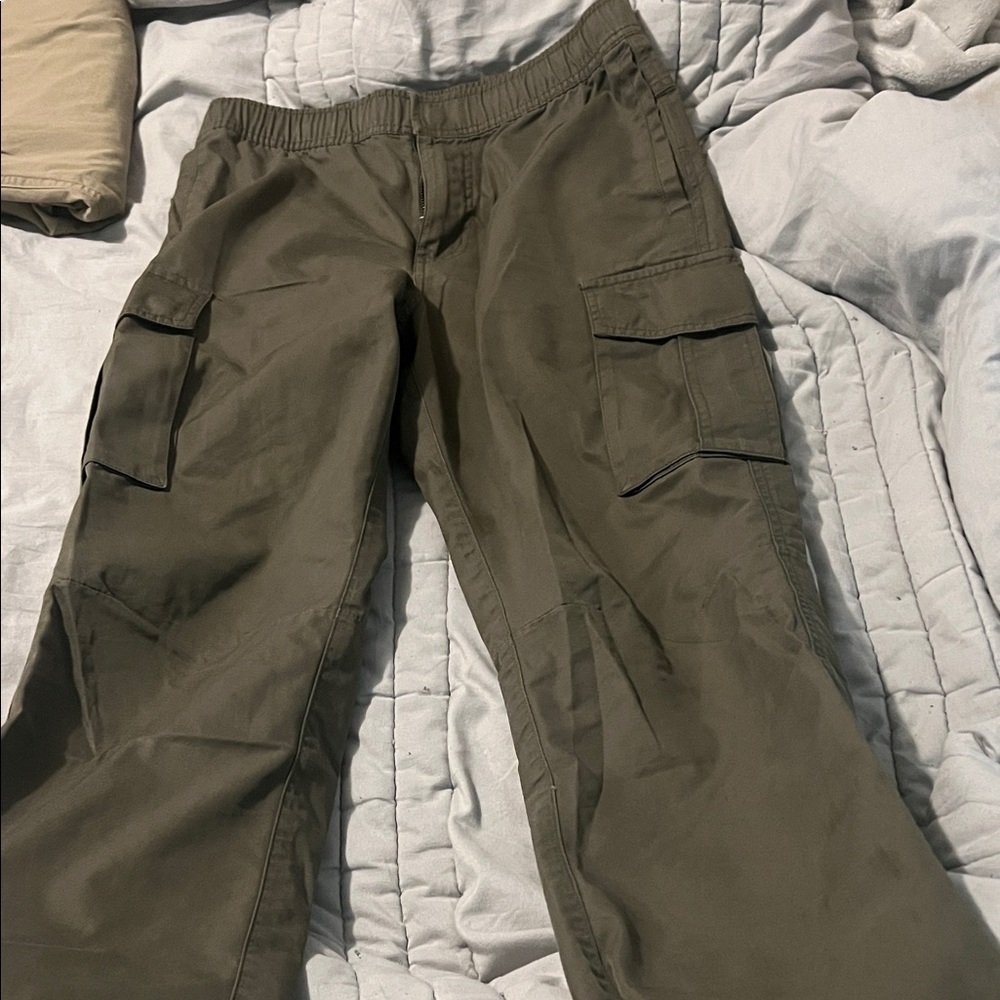 Men's Khaki Cargo Pants